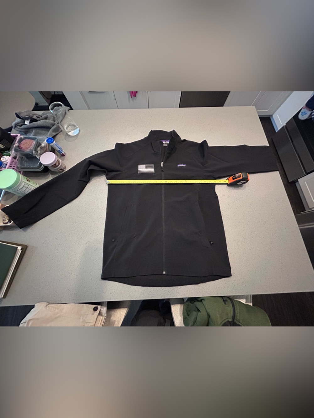 Patagonia Black Men's Performance Full-Zip Jacket
